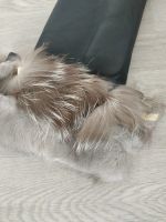 Лот: 13477551. Фото: 3. Пальто кожаное с норкой. Одежда, обувь, галантерея