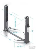 Лот: 15323250. Фото: 4. Подъемник автомобильный двухстоечный... Красноярск