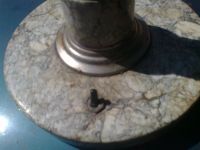 Лот: 4328320. Фото: 4. лампа настольная мрамор. Красноярск