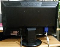 Лот: 8630456. Фото: 3. Монитор Acer V193HQVb 18.5" Исправный. Компьютеры, оргтехника, канцтовары