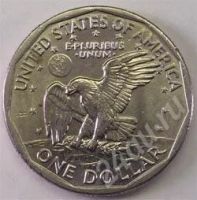 Лот: 272857. Фото: 2. США. 1 доллар 1979г. Лунная космическая... Монеты