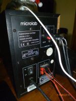 Лот: 6715154. Фото: 2. колонки microlab 2.1 рабочие играют... Аудиотехника