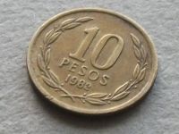 Лот: 16188228. Фото: 2. Монета 10 песо Чили 1982 свобода... Монеты