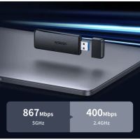 Лот: 21437829. Фото: 2. Адаптер UGREEN AC1300 Wireless... Сетевые устройства