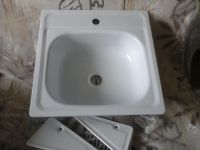 Лот: 12107572. Фото: 3. Мойка кухонная эмалированная с... Строительство и ремонт