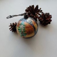 Лот: 24351132. Фото: 2. Новогодние елочные шары с росписью. Новый год!