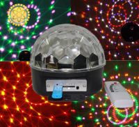 Лот: 12876693. Фото: 2. Лазерный диско-шар LED Magic с... Музыкальные инструменты и оборудование
