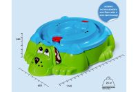 Лот: 23691037. Фото: 2. Песочница с крышкой Hoff Kids. Тренажеры, комплексы
