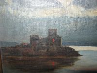 Лот: 8587280. Фото: 4. Картина масло холст пейзаж 1950-х... Красноярск