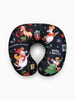 Лот: 25880074. Фото: 2. Подушка антистресс новогодняя... Автохимия, масла, тюнинг