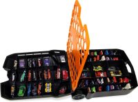 Hot Wheels 100 Car Storage Case Review - HotWheels - Suitcase style wheels  