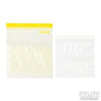 Лот: 13067870. Фото: 3. Пакет закрывающийся, желтый/белый... Домашний быт