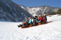 Лот: 4897744. Фото: 4. Тюбинг(надувные санки,плюшки... Красноярск