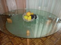 Лот: 756520. Фото: 2. Стол стеклянный. Предметы интерьера