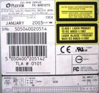 Лот: 149127. Фото: 2. SCSI CD-RW Plextor PX-W4012TS... Комплектующие