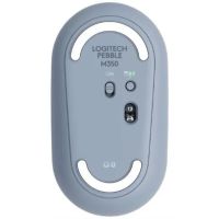 Лот: 21437706. Фото: 5. Мышка Logitech M350 Pebble Blue