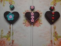 Лот: 4638860. Фото: 2. Свадебный (праздничный) cake pops... Кондитерские изделия, конфеты