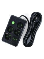 Лот: 25799964. Фото: 2. Сетевой удлинитель Amper 4,0м... Электрооборудование