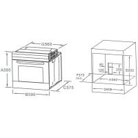 Лот: 18162704. Фото: 2. Духовой шкаф Midea MO67000GB. Крупная бытовая техника