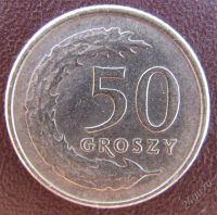 Лот: 1153693. Фото: 2. 50 грошей, Польша 1991г. Монеты