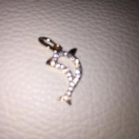 Лот: 8906204. Фото: 3. Подвеска золотая. С камнями. Дельфин... Красноярск