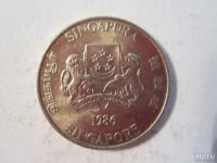 Лот: 9431750. Фото: 2. 20 центов 1986 Сингапур. Монеты