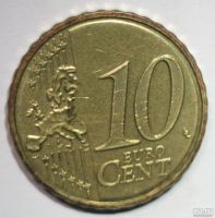 Лот: 6891567. Фото: 2. 10 евроцентов 2007 год. Франция. Монеты