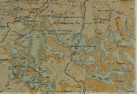Лот: 20044210. Фото: 2. Карта горных перевалов Донгуз-Орун... Военная атрибутика