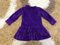 Лот: 11461968. Фото: 2. Фиолетовое велюровое платье Crockid... Одежда и аксессуары