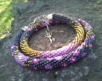 Лот: 18370521. Фото: 4. Ожерелье женское бисерное "Сакура...