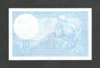Лот: 17360960. Фото: 2. 10 франков 1940 года. Франция... Банкноты