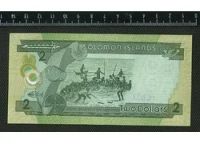 Лот: 18630913. Фото: 2. Соломоновы острова, 2 доллара... Банкноты
