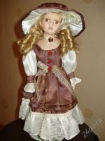 Лот: 2568274. Фото: 2. Кукла с фарфоровыми элементами... Игрушки