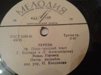 Лот: 4688715. Фото: 2. Пластинка виниловая. Э.Горовец. Коллекционирование, моделизм