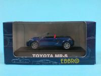 Лот: 5846084. Фото: 3. Toyota MR-S синяя EBBRO. Коллекционирование, моделизм