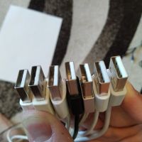 Лот: 16362647. Фото: 2. 7 кабелей зарядки micro USB. Аксессуары