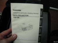 Лот: 9476625. Фото: 7. Отличный проектор Toshiba TDP-S8...