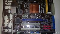 Лот: 9270654. Фото: 3. Материнская плата Asus P5N73-AM... Компьютеры, оргтехника, канцтовары