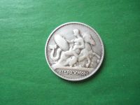 Лот: 19342488. Фото: 3. Греция 2 драхмы 1911 г. серебро... Коллекционирование, моделизм