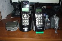 Лот: 10413859. Фото: 2. Телефон панасоник dect. Стационарные, спутниковые телефоны