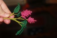 Лот: 3784744. Фото: 3. сирень из бисера! В наличии! шикарный... Сувениры, подарки