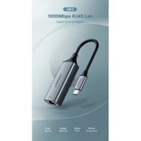 Лот: 21438328. Фото: 2. Адаптер UGREEN USB-C to Gigabit... Носители информации
