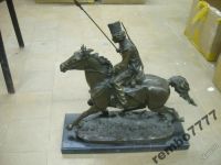 Лот: 5824229. Фото: 2. казак.воин.конь.лошадь.бронза... Живопись, скульптура, фото