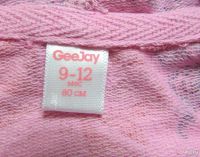 Лот: 7948694. Фото: 2. Кофточка GeeJay 9-12 мес. 80р-р... Одежда и аксессуары
