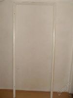 Лот: 1795547. Фото: 2. Дверь межкомнатная 80х210 белая. Двери, окна, фурнитура