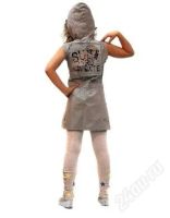 Лот: 2004797. Фото: 2. Туника подростковая серая. 100... Одежда и аксессуары