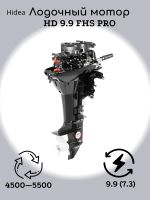 Лот: 22609723. Фото: 3. Лодочный мотор Hidea HD 9.9 FHS... Красноярск