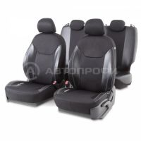 Лот: 14588617. Фото: 2. DIN-1505GJ BK/BK Авточехлы из... Оснащение, оборудование, аксессуары