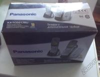 Лот: 5741107. Фото: 3. Panasonic KX-TCD217 беспроводной... Смартфоны, связь, навигация