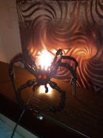 Лот: 19547873. Фото: 6. Светильник ночник паук самодельный...